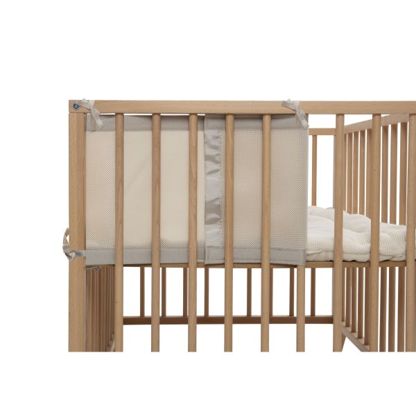 Tour de lit respirant Mesh Sand