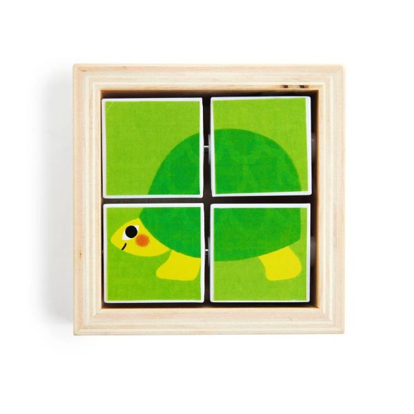Puzzle à cubes pivotants 4 pièces Tournibist