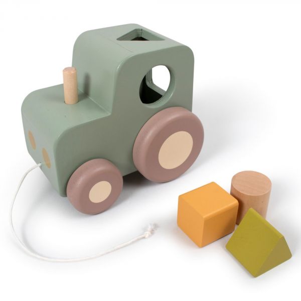 Jeu de forme à tirer - Tracteur