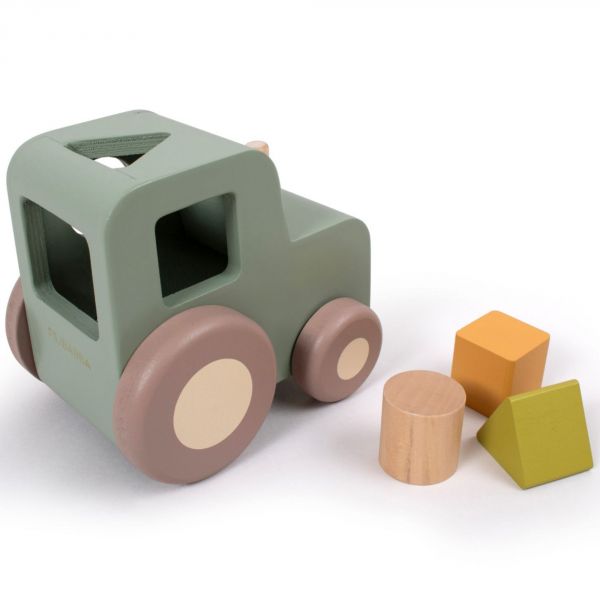 Jeu de forme à tirer - Tracteur
