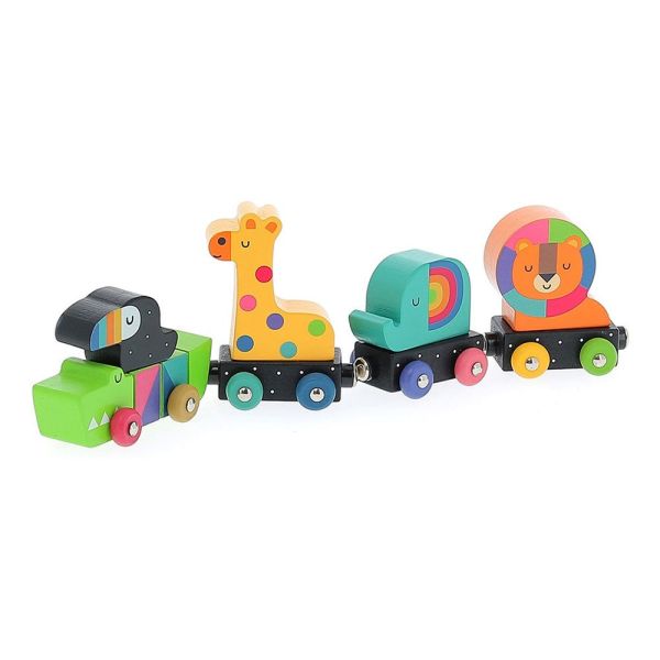 Train des animaux en bois aimantés pour enfant - Andy Westface