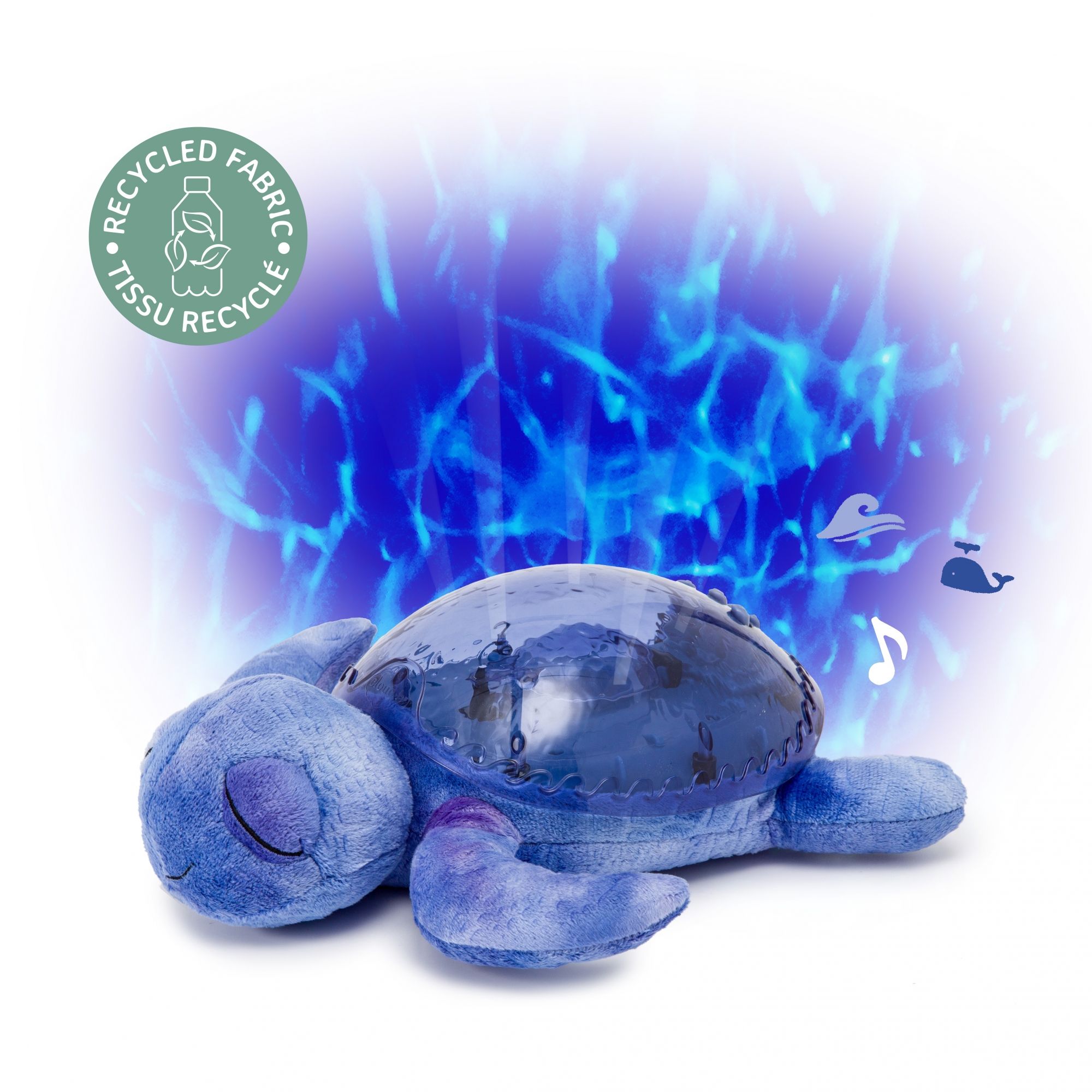 Veilleuse bébé projection plafond musicale Tortue tranquille Océan