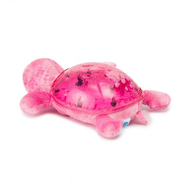 Veilleuse bébé projection plafond musicale Tortue tranquille Pink - Rechargeable