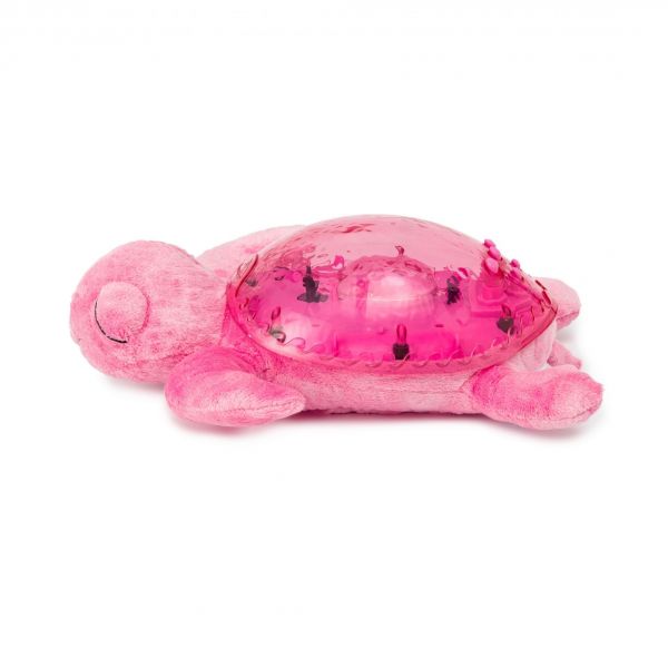 Veilleuse bébé projection plafond musicale Tortue tranquille Pink - Rechargeable