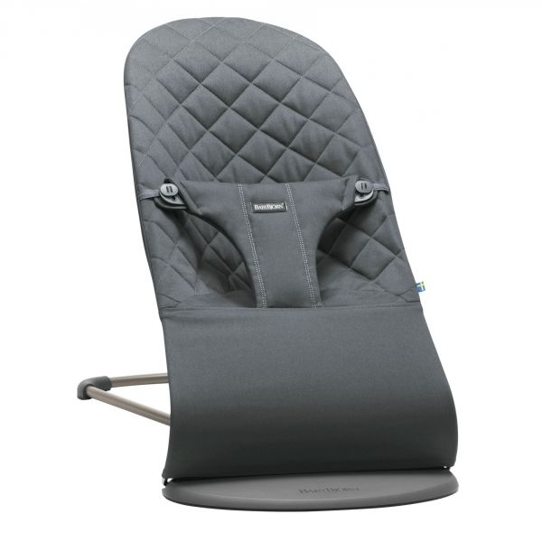 Transat bébé Bliss Coton matelassé classique Anthracite