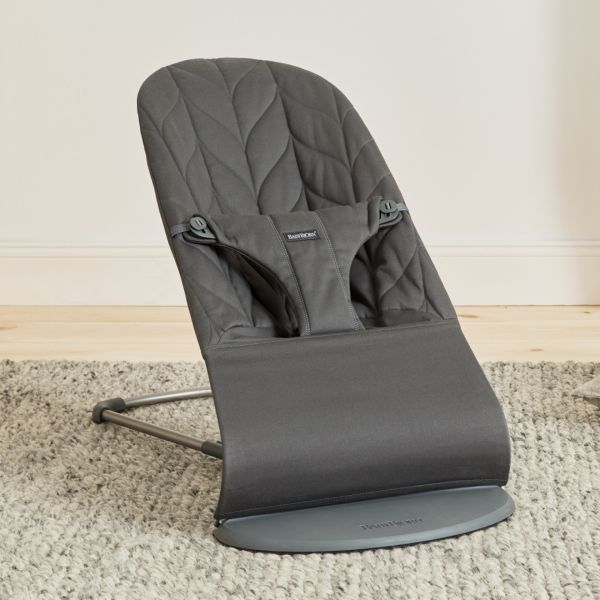 Transat Bébé Bliss Coton matelassé pétale Anthracite