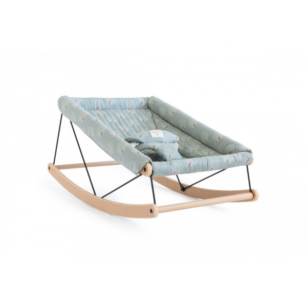 Transat bébé Growing green White gatsby antique green