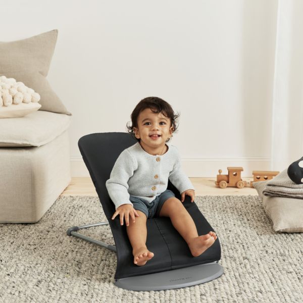 Transat bébé Bliss coton Noir
