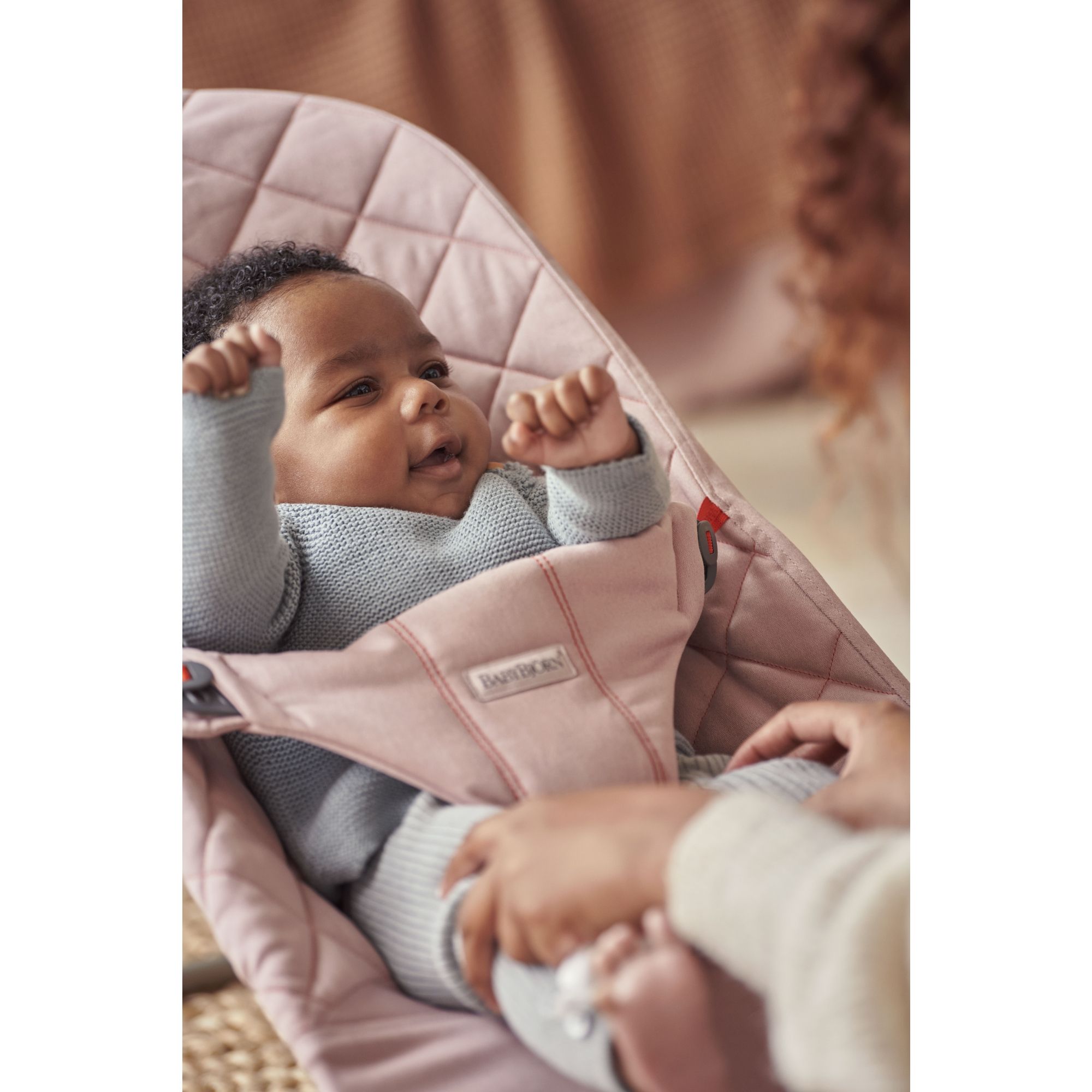 Babybjorn Transat Bebe Bliss Coton Matelasse Vieux Rose Made In Bebe Babybjorn Transat Bebe Bliss Coton Matelasse Vieux Rose Made In Bebe
