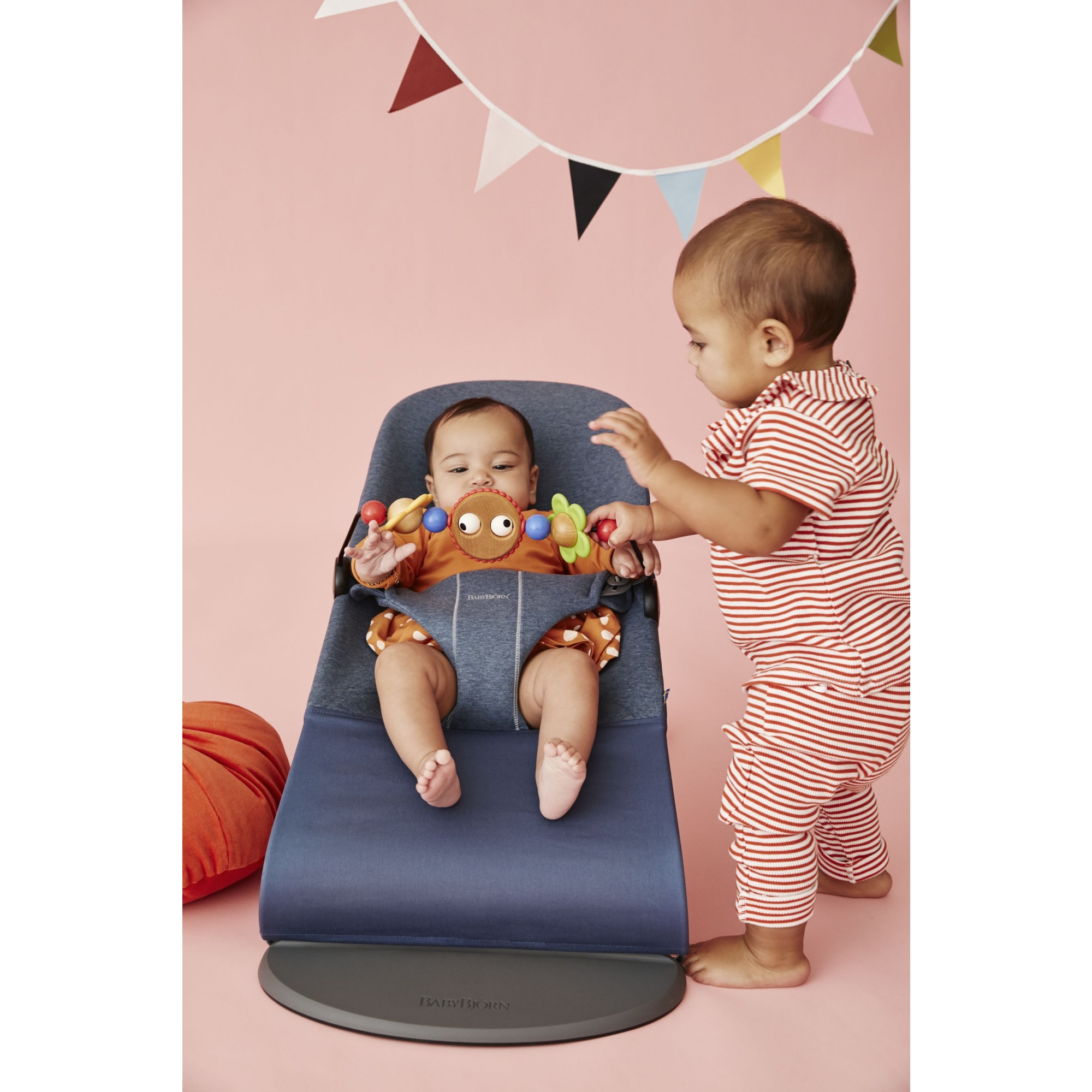 Babybjorn Transat Bebe Bliss Jersey 3d Bleu Chine Made In Bebe Babybjorn Transat Bebe Bliss Jersey 3d Bleu Chine Made In Bebe