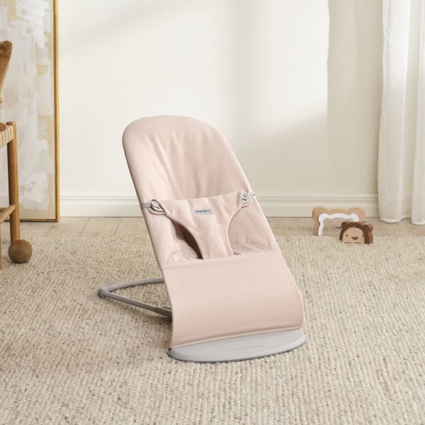 Transat bébé Bliss coton rose clair