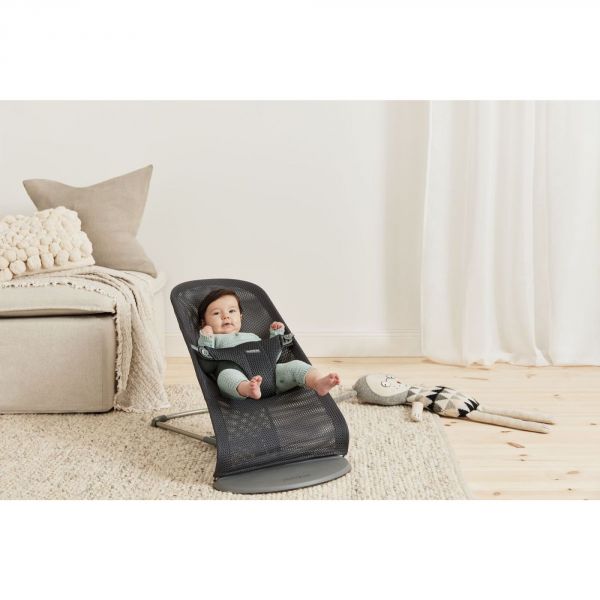 Transat bébé Bliss Mesh Anthracite