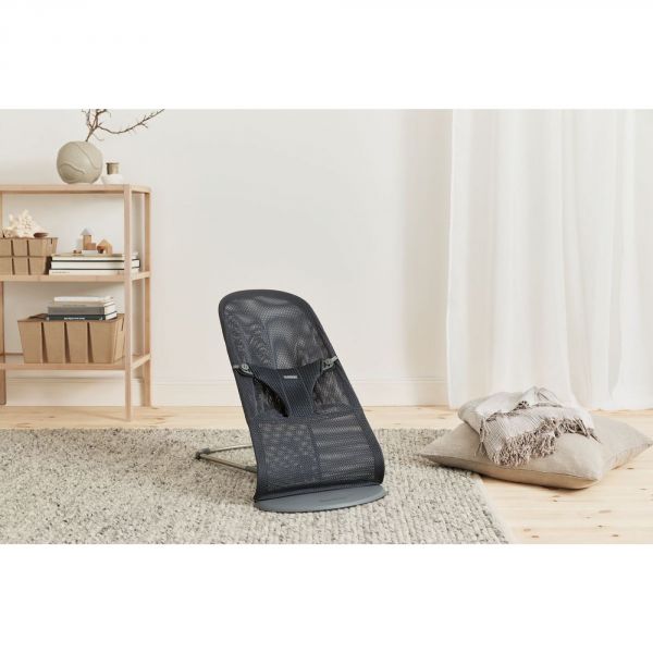 Transat bébé Bliss Mesh Anthracite