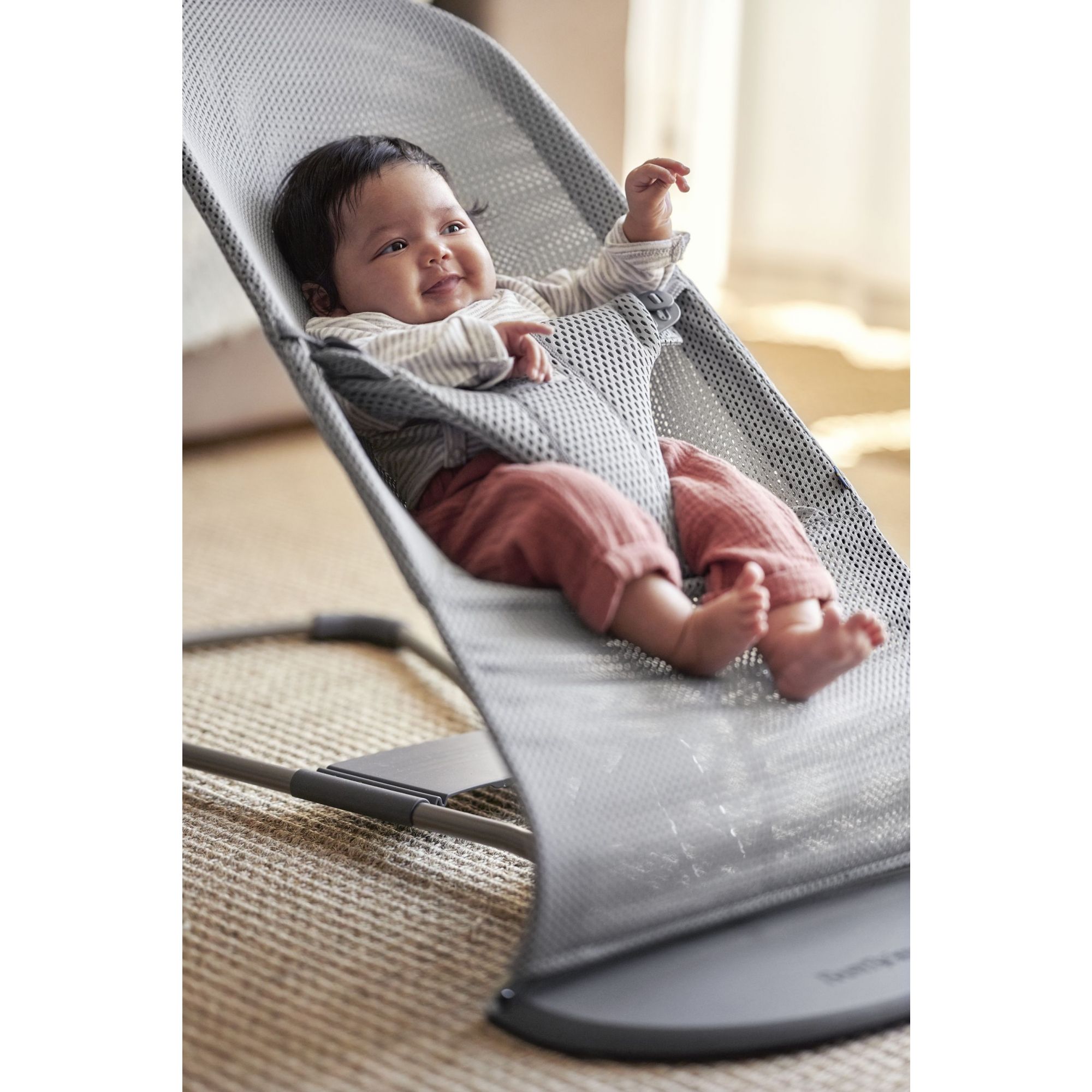 Transat Bliss Gris Sable BABYBJÖRN, Vente en ligne de Transat bébé