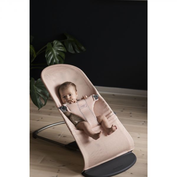 Transat bébé Bliss Mesh Rose nacré