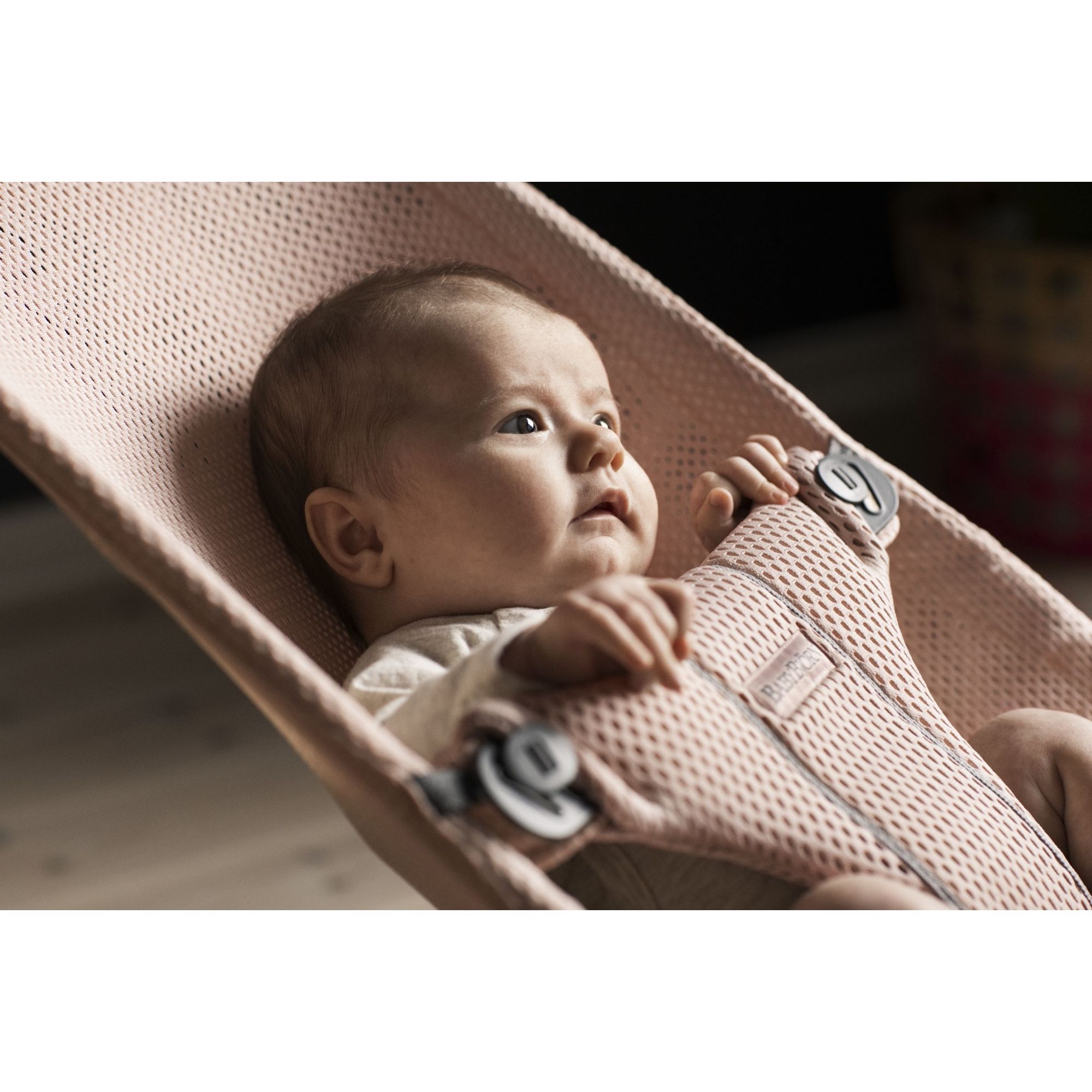 BABYBJÖRN - Transat BLISS MESH - Rose nacré