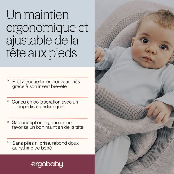 Transat bébé Evolve Onyx black