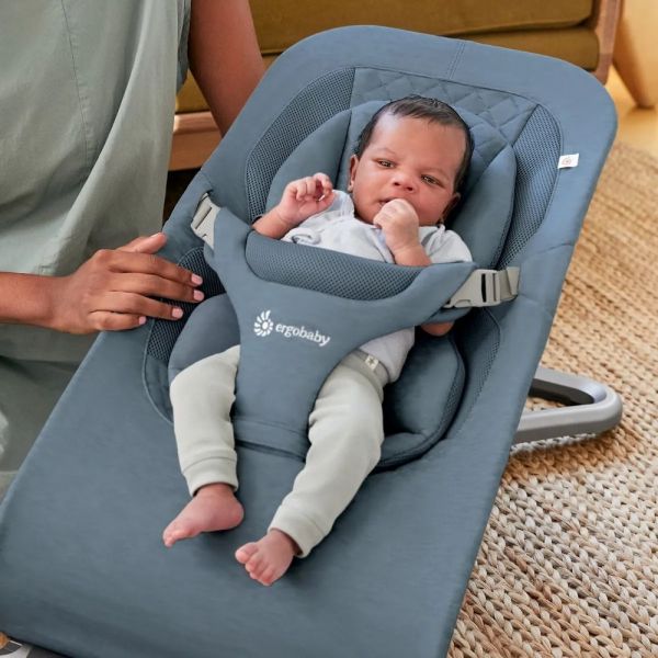 Transat bébé Evolve Oxford blue