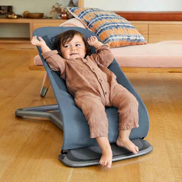 Transat bébé Evolve Oxford blue