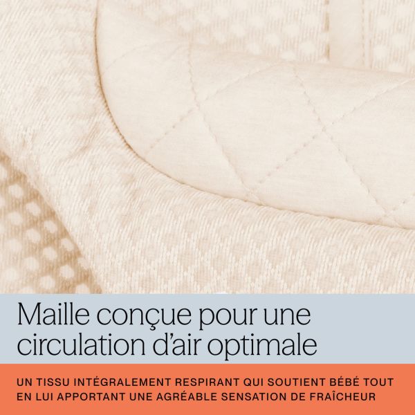 Transat bébé Evolve en tissu mesh Crème