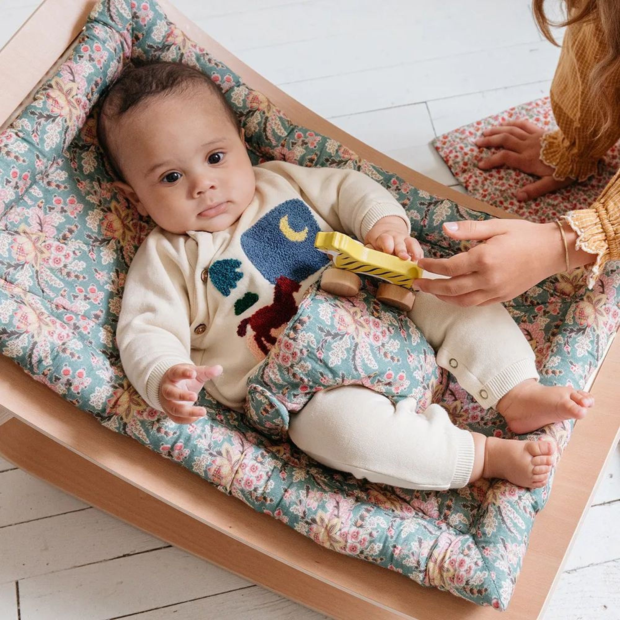 Panier à couches table à langer bébé fille Collection LOUISE -  France