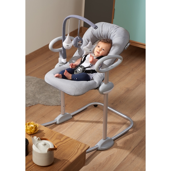 Transat bébé Up & Down III Heather grey