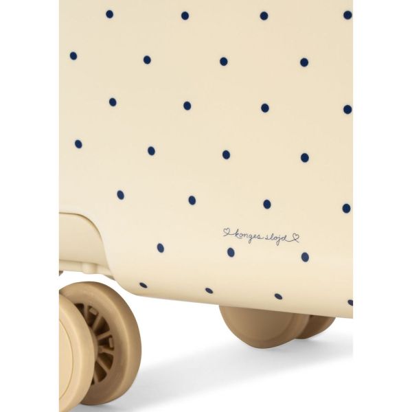 Valise enfant - Navy dot