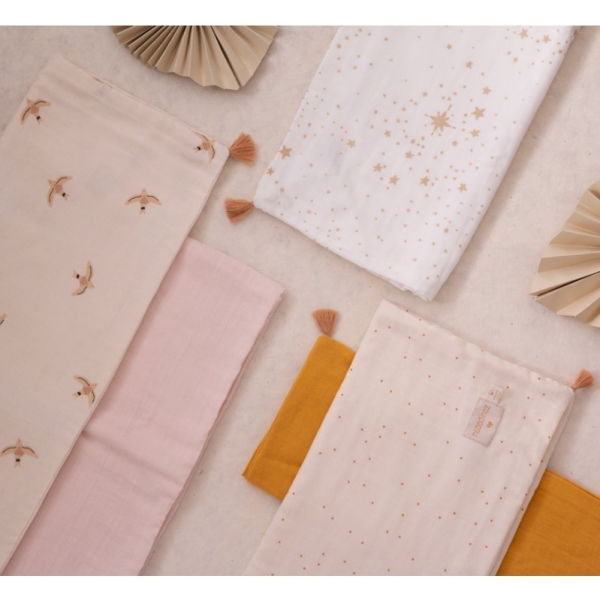Couverture d'été Treasure Gold stella white