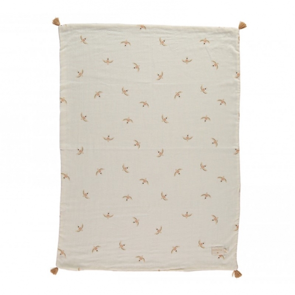 Couverture d'été Treasure Nude haiku bird