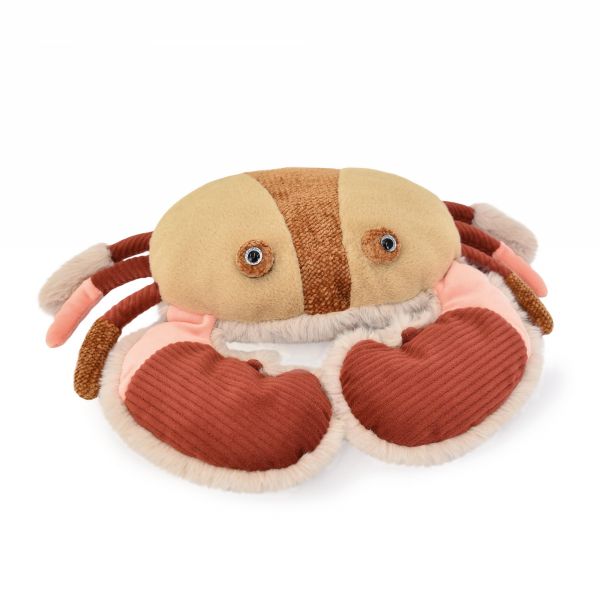 Peluche Trésors marins Crabe 23 cm