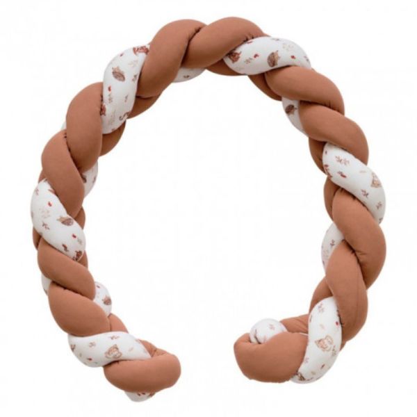 Tour de parc tressé ouatiné Cosy Forest