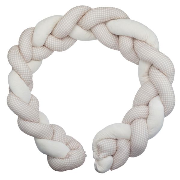 Tour de lit / parc tressé - Vichy