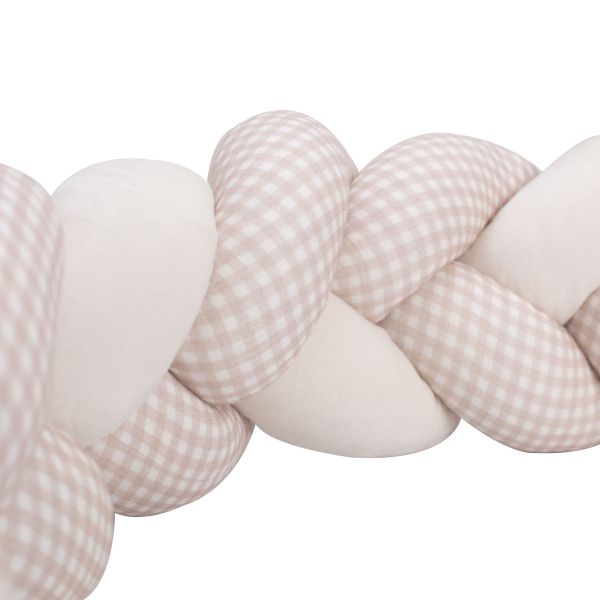 Tour de lit / parc tressé - Vichy