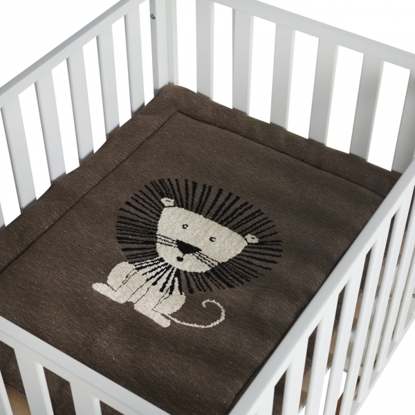 Tapis de parc Tricot Lion