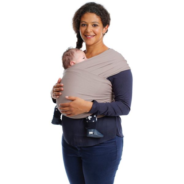 Écharpe de portage - Tricot-Slen Bio - Mild taupe