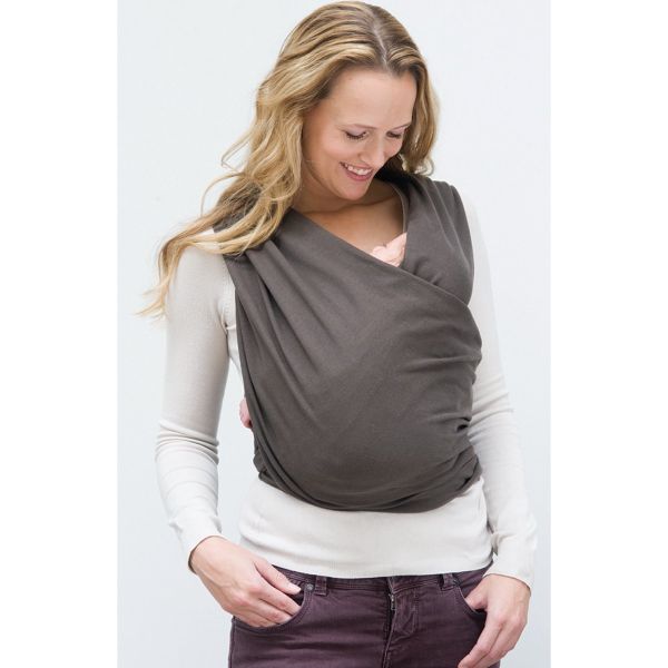 Écharpe de portage - Tricot-Slen Bio - Moon mist grey