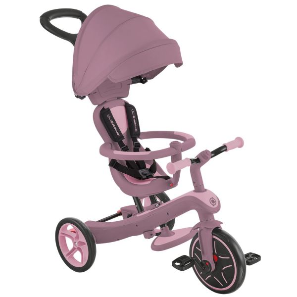 Tricycle explorer 4 en 1 évolutif Eco-logic Framboise