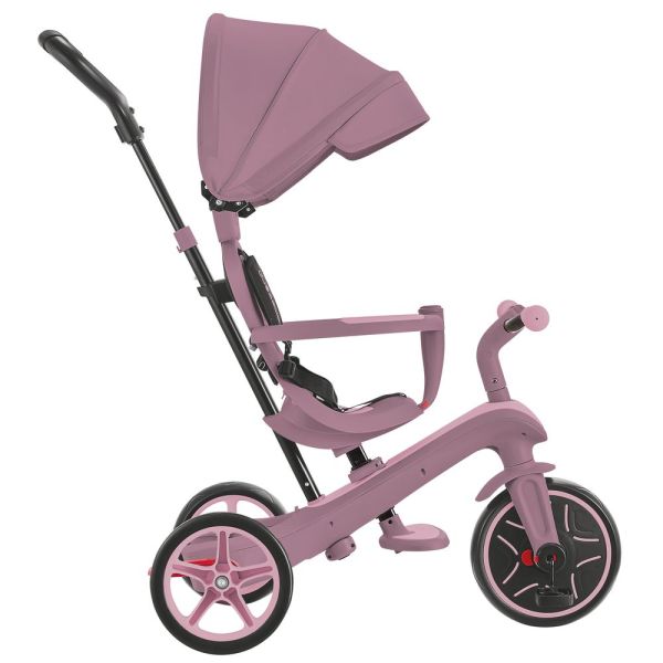 Tricycle explorer 4 en 1 évolutif Eco-logic Framboise