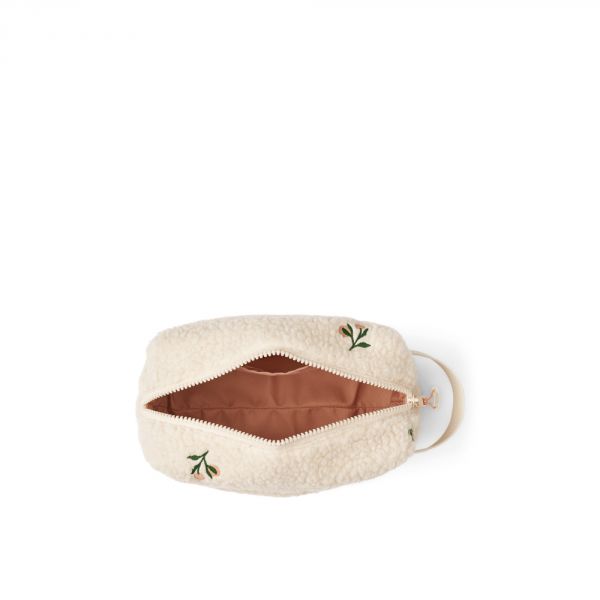 Trousse de toilette bouclette Trine Peach / Sandy