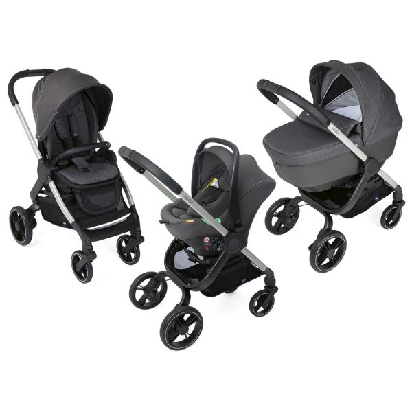 Poussette Trio Alysia i-Size Anthracite