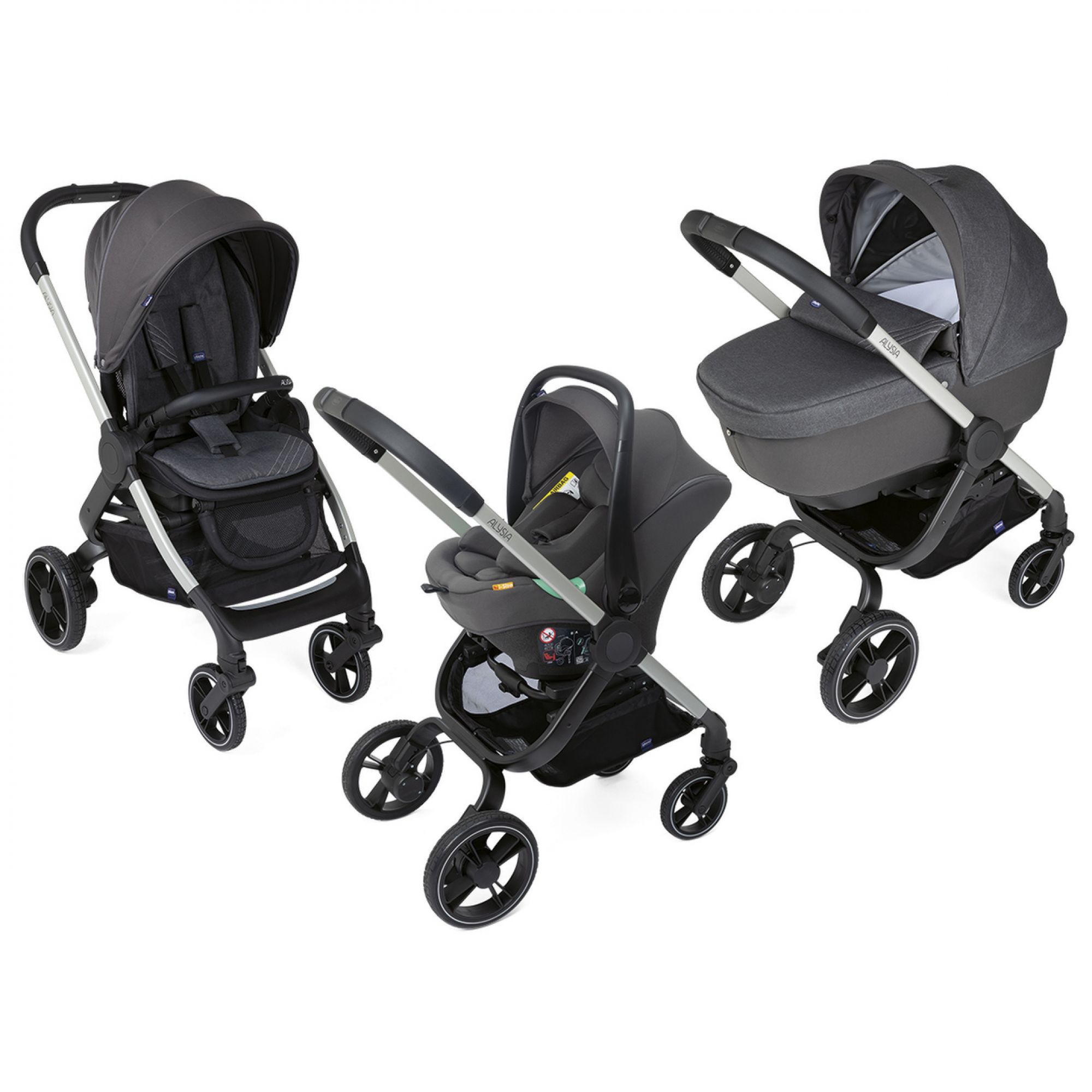 Poussette trio Chicco - Promos Soldes Hiver 2024