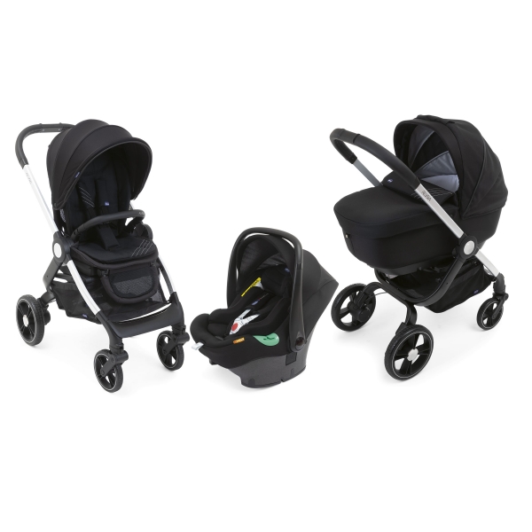 Poussette Trio Alysia i-Size Pirate black