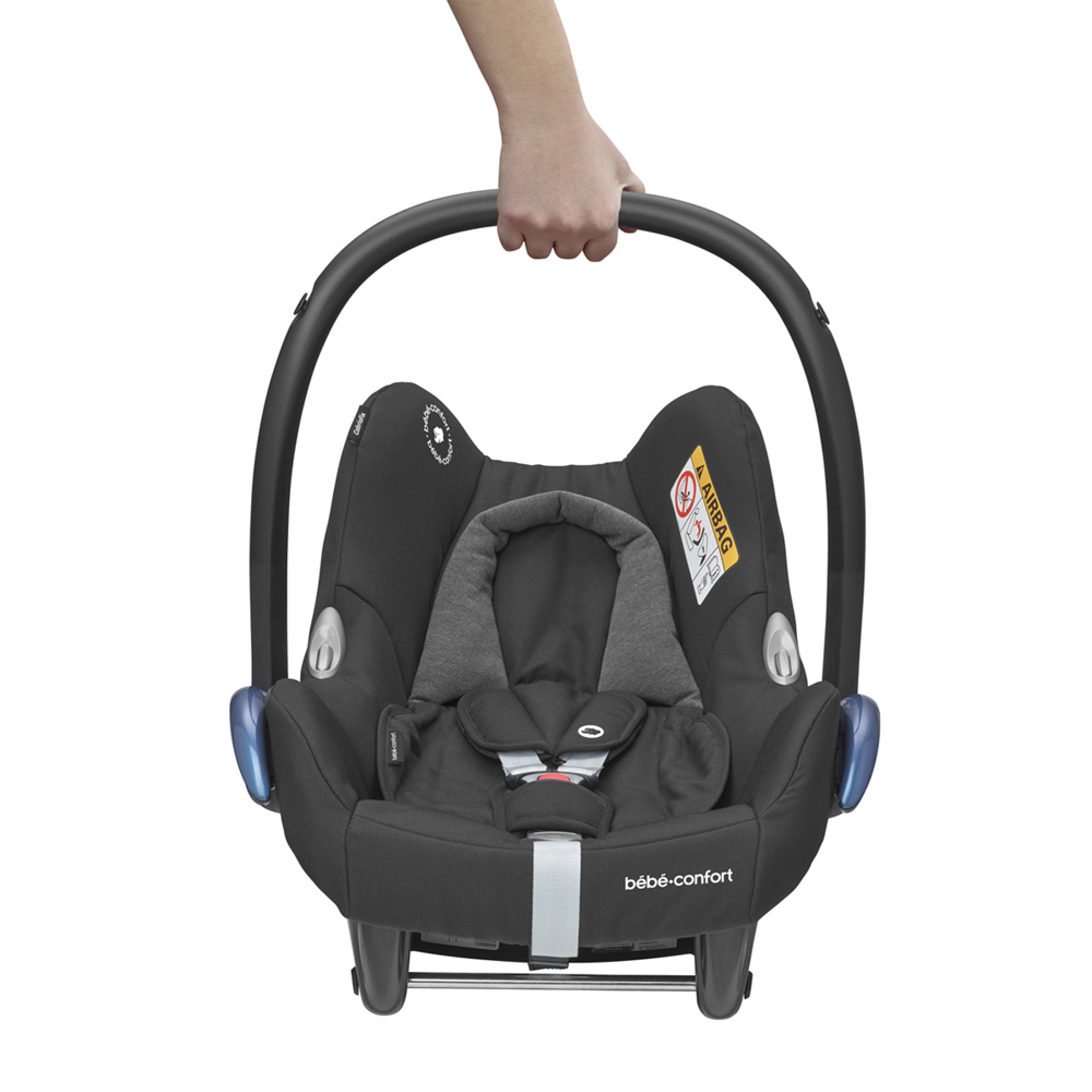 Bebe Confort Pack Poussette Trio Nova 3 Roues Amber Plus Cabriofix Essential Black Made In Bebe