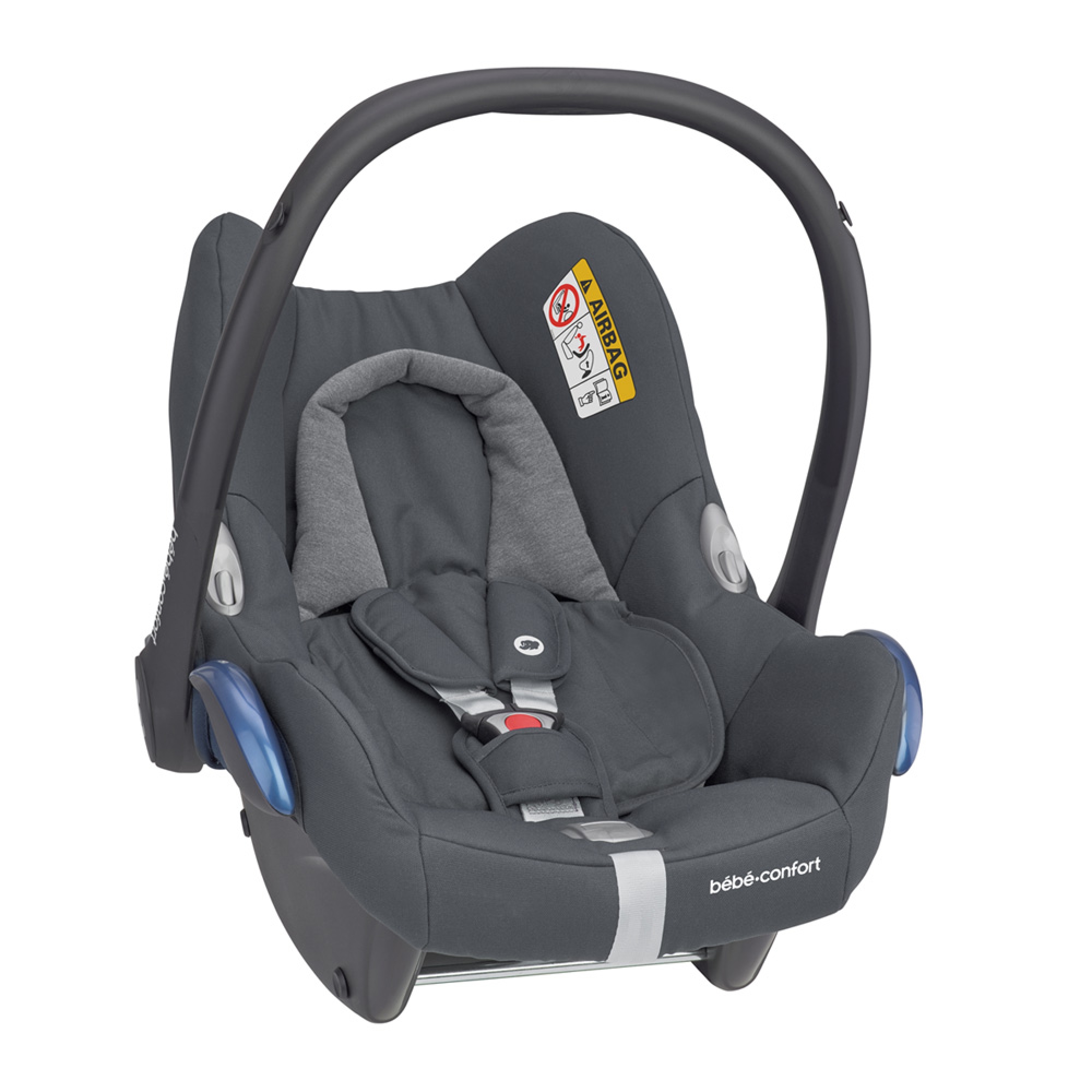 Bebe Confort Pack Poussette Trio Nova 3 Roues Amber Plus Cabriofix Essential Graphite Made In Bebe
