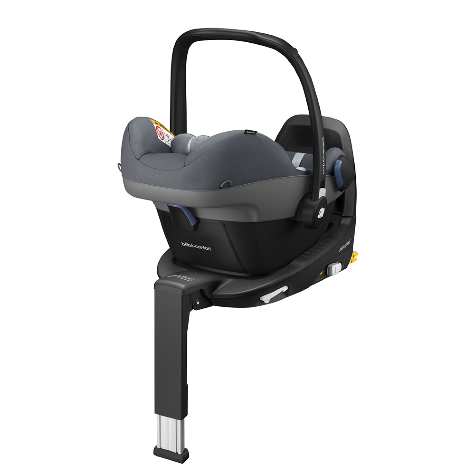 Bebe Confort Pack Poussette Trio Nova 3 Roues Amber Plus Pebble Pro Essential Graphite Made In Bebe
