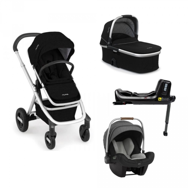 Trio Poussette Ivvi Savi + Nacelle + Coque Pipa Next + Base