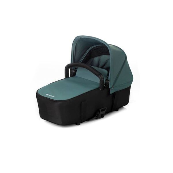 Poussette trio Stratos avec nacelle Stratos et coque travel carrier Be Teal
