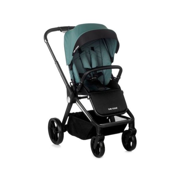 Poussette trio Stratos avec nacelle Stratos et coque travel carrier Be Teal