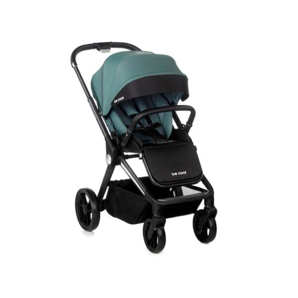 Poussette trio Stratos avec nacelle Stratos et coque travel carrier Be Teal