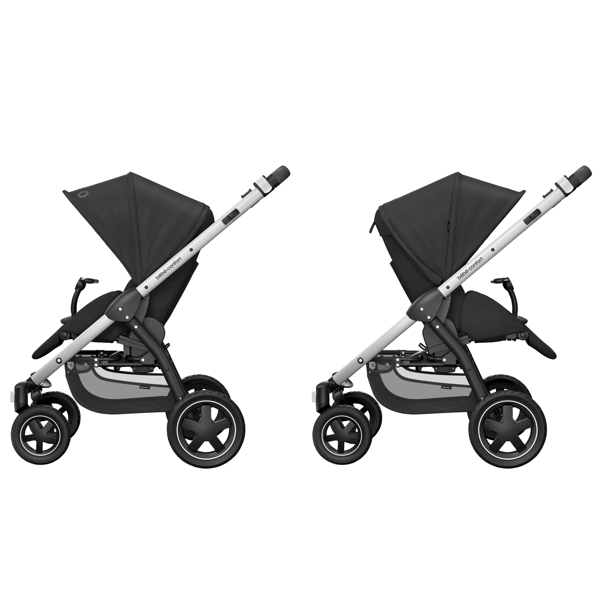 Bebe Confort Pack Poussette Trio Stella Amber Plus Cabriofix Essential Black Made In Bebe